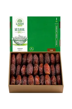 Linah Farms Dates Mejdool Large - 1KG