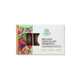 Linah Farms Dates Mejdool Belgian Chocolate - 3PC