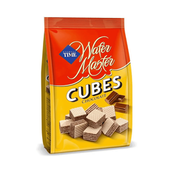Time - Wafer Master Cubes With Chocolate - 100G