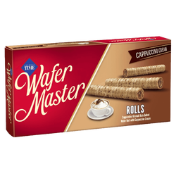 Time - Wafer Master Rolls W/Cappuccino Cream - 65G