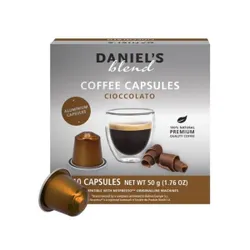Daniels - Intensity Coffee Capsules Cioccolato - 10Pc