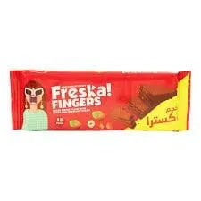 Freska - Fingers Cocoa Wafer Filled W/Hazelnut Cream - 12Pc