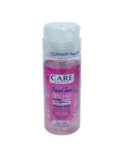 Care & More Facial Toner For Dry+Normal Skin With Rose Water - 150ML