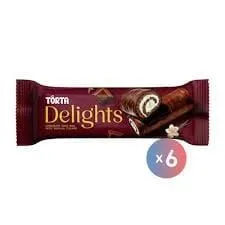 Torta - Delight Chocolate Cake Filled W/ Cocoa Cream - 1Pc