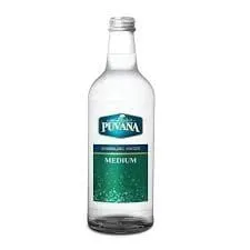 Puvana - Sparkling Water Glass Bottle Medium - 500Ml
