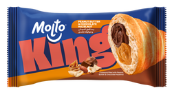 Molto King Croissant With Chocolate and Peanut Butter-120G
