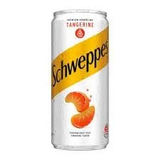 Schweppes - Malt Drink With Tangerine Cans - 240Ml