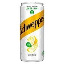 Schweppes - Malt Drink With Lemon Mint Cans - 240Ml
