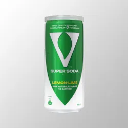 V Lemon Lime Carbonated Drink - 300ML