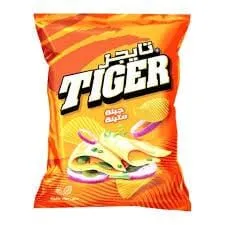 Tiger - Potato Chips W/ Seasoned Cheese - 53-63 G