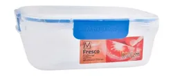 Fresco Blue & Clear 2.1L Food Container - Bpa Free - 1 Pcs