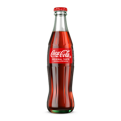 Coca Cola Regular Glass Bottle - 330 Ml