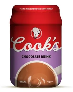 Cook's Powdered Chocolate Drink - 400 Gr