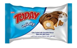 Today Infinity Cake With Chocolate And Milk Cream - 35G