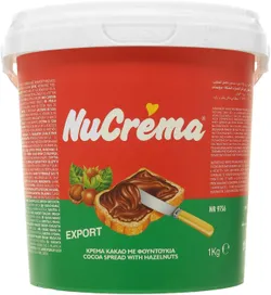 Nucream Chocolate Spread With Hazelnut & Cacao 1 Kg