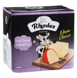 Rhodes Edam Feta Cheese With Vegetables Fat - 250 Gr