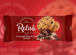 Relish Cookies Chocolate Chip + Oats -42Gm