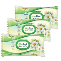 Max Touch Referesh Wipes- 80 Pieces