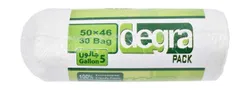 Degra 5 Gallon Garbage Bags 50X46