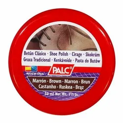 Palc Classic Cream Shoe Polish, Brown - 50Ml