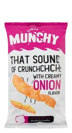 Munchy Creamy Onion Corn Chips - Preservative Free