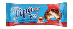 Tipo Mini Chocolate Coated Soft Biscuit Filled With Milk Cream