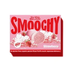 Smoochy Mochi Ice Cream Strawberry 6 Pcs