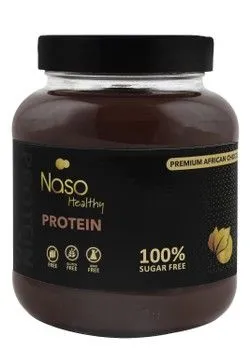 Naso Healthy Protein Chocolate Spread - Sugar Free, Gluten Free, Gmo Free - 375 Gr