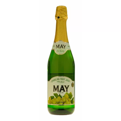 May Gold Sparkling Juice with White Grape - 750ML