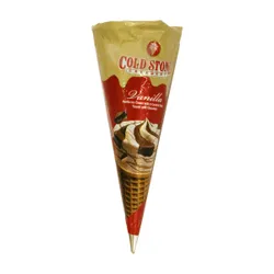 Cold Stone Vanilla With Caramel Swirl Cone Ice Cream - 105Ml