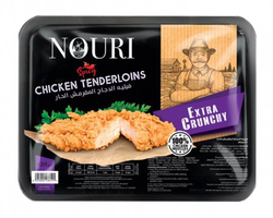 Nouri Extra Crunchy Chicken Tenders Spicy - 1Kg