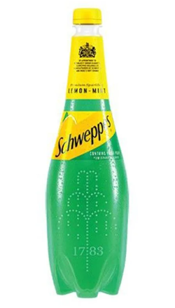 Schweppes Sparkling Lemon Mint Drink - 1 L