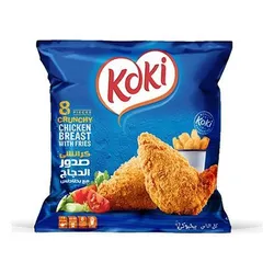 Koki Chicken Breasts With Fries -8Piece