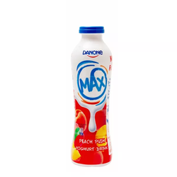Danone Yogurt Max Peach Drink- 400 G